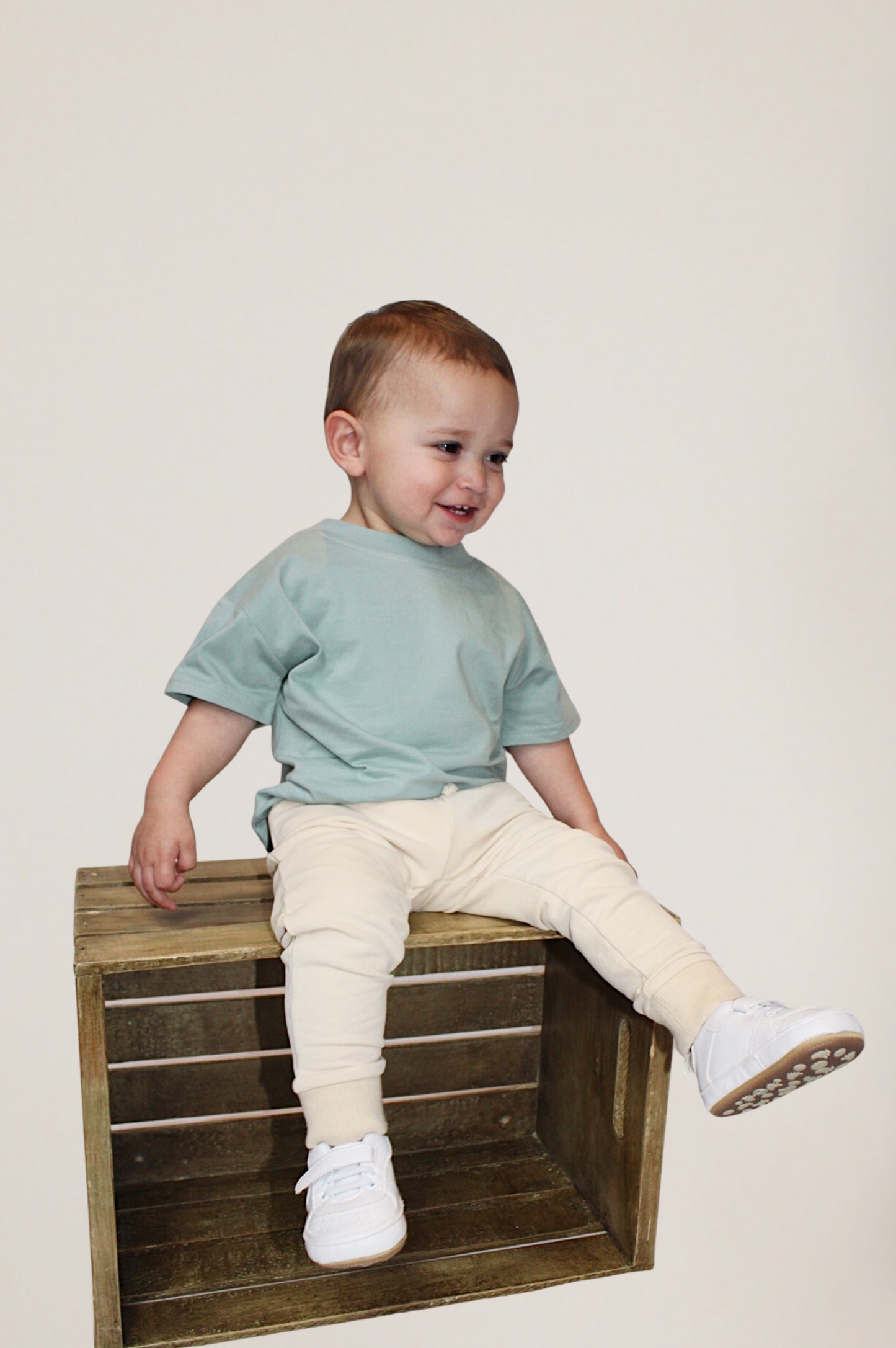 Organic Cotton Short Sleeve T-Shirt- GREEN