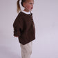 Knit Cardigan- BROWN
