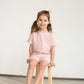 2 Piece Organic Cotton Short Set- PINK