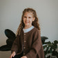Knit Cardigan- BROWN