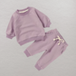 2 Piece Organic Cotton Set- LAVENDER