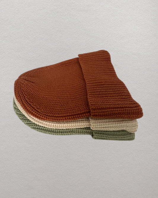 Organic cotton beanies