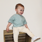 Organic Cotton Short Sleeve T-Shirt- GREEN