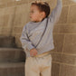 Loose Kids Pants- BEIGE